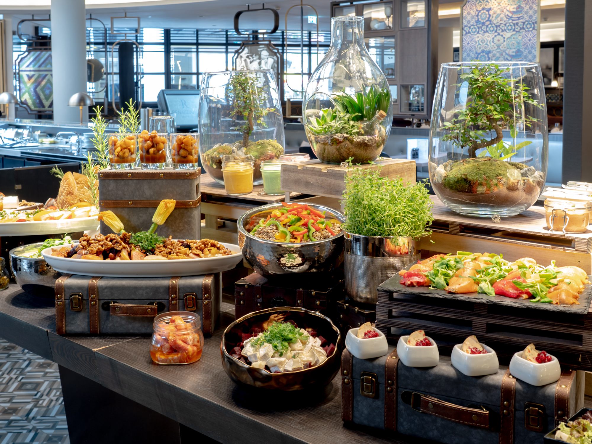 Fisch soweit das Auge reicht beim Fisherman´s Brunch in Wien.