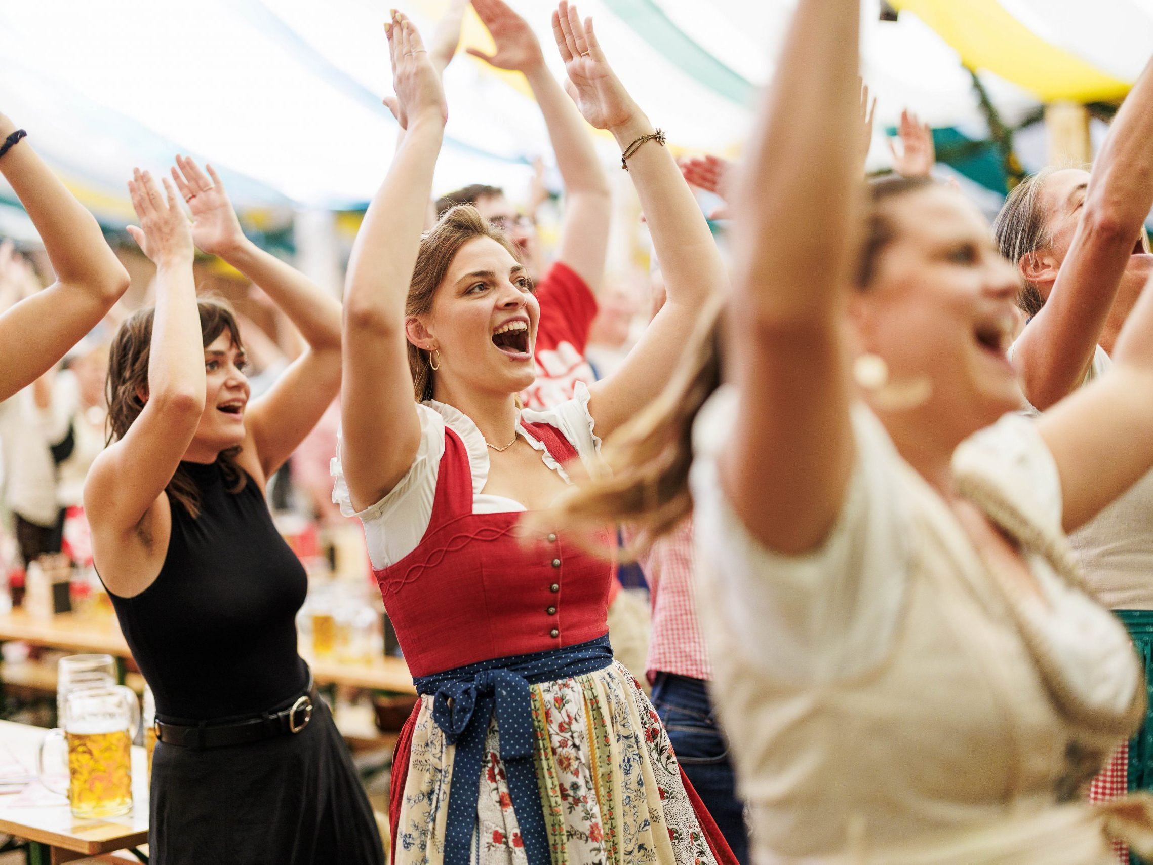 Auch 2024 wird im Prater wieder die Wiener Kaiser Wiesn gefeiert.