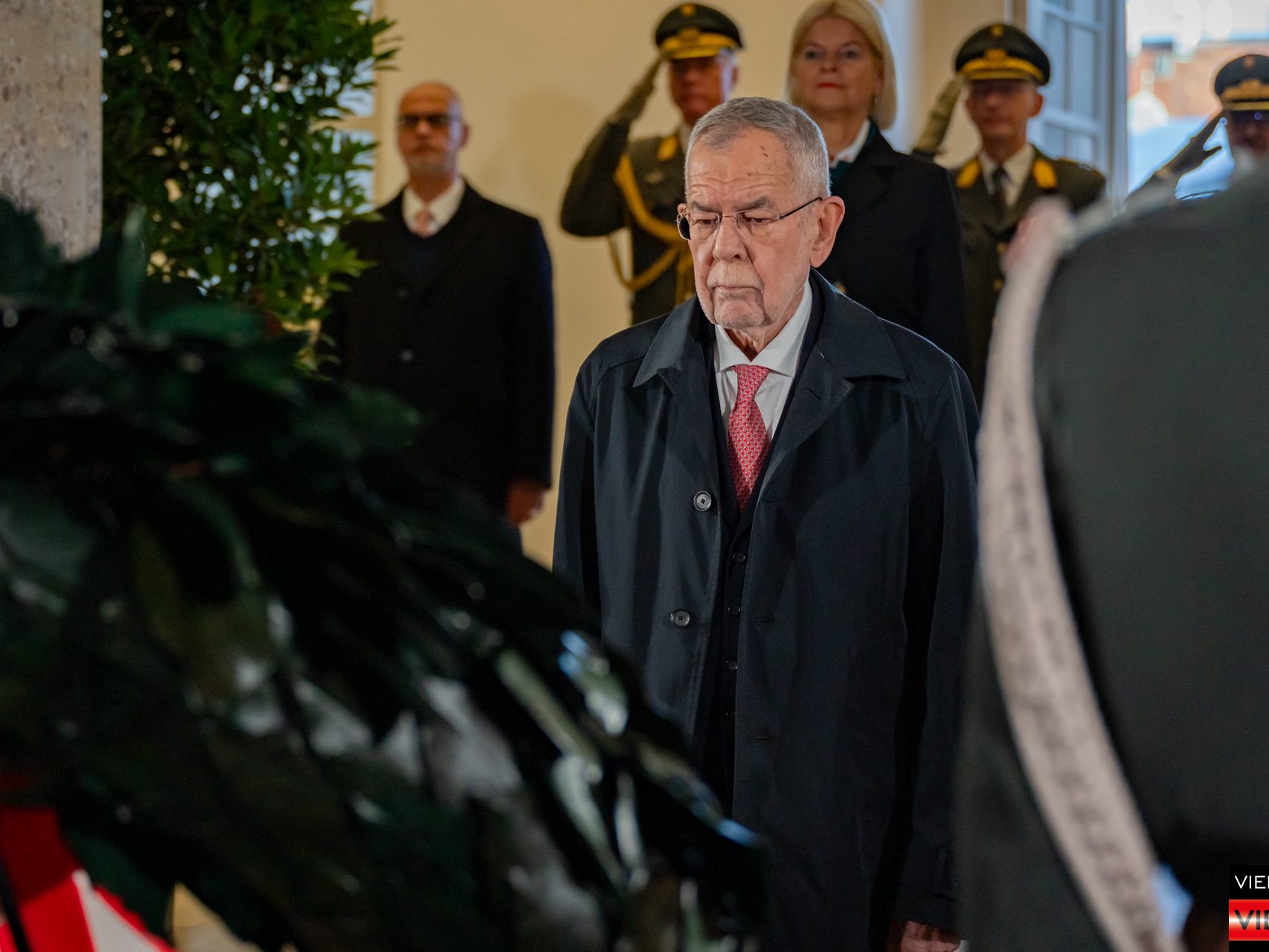 26102025 Nationalfeiertag 2025 Kranzniederlegung BP Van der Bellen